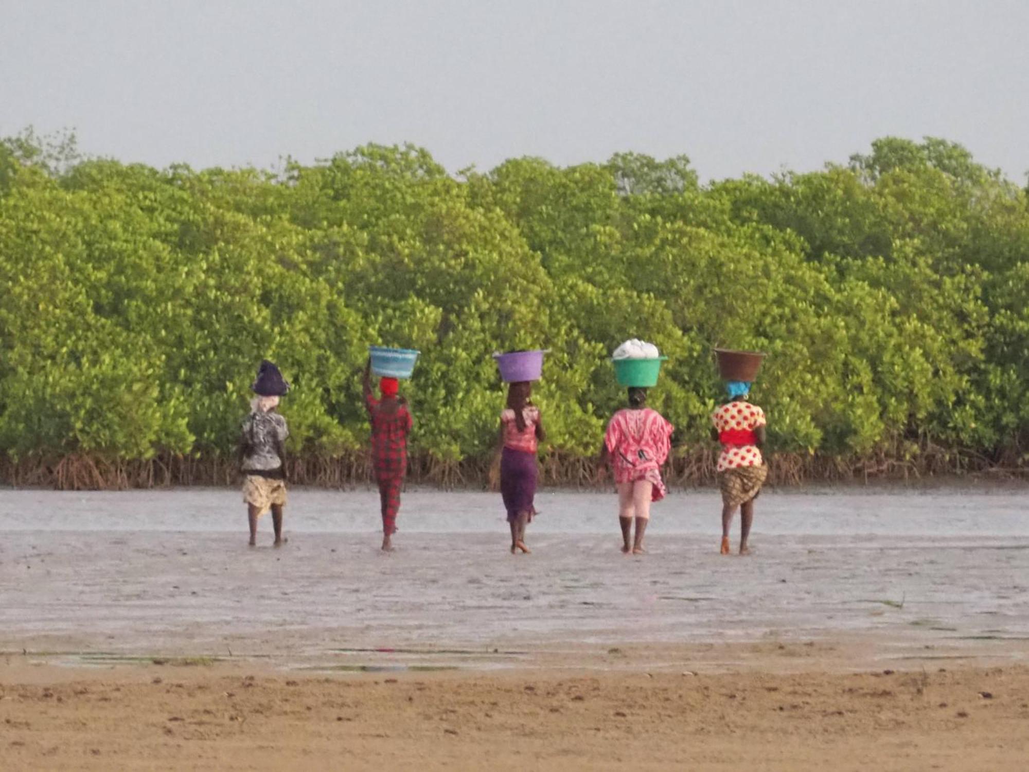Nguel Du Saloum - Chez Abdou Et Mar Hotel Mar Lodj Bagian luar foto