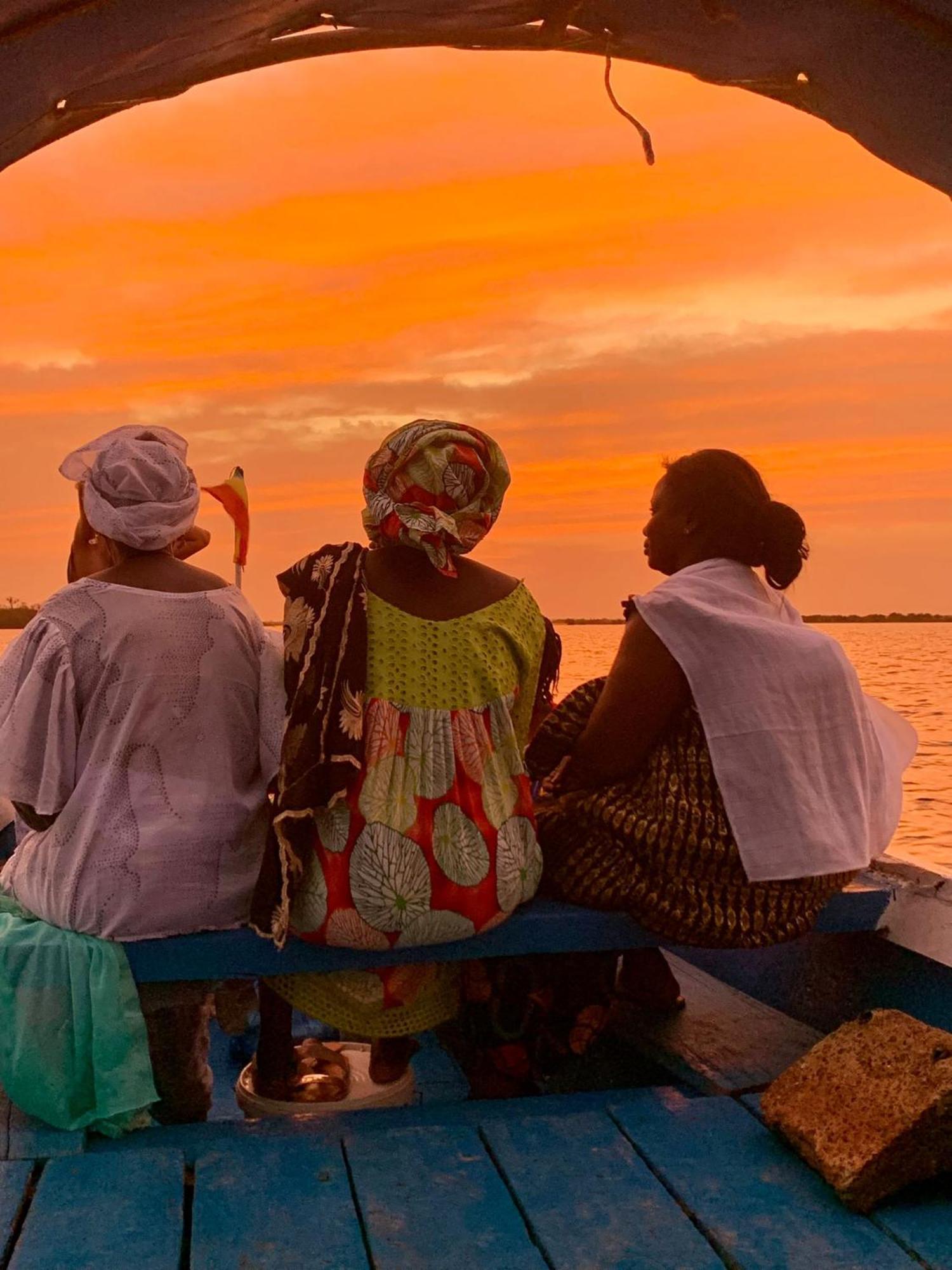 Nguel Du Saloum - Chez Abdou Et Mar Hotel Mar Lodj Bagian luar foto